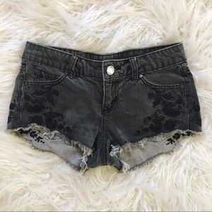 O’Neill Floral Denim Shorts